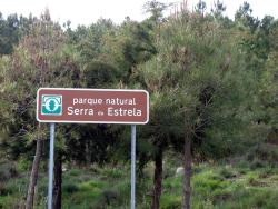 Entering the natural park