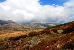 First view of the valley of the Serra da Estrela