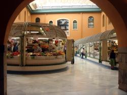Inside Pamplona's market