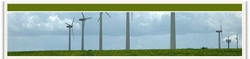 Wind turbines in Norfolk