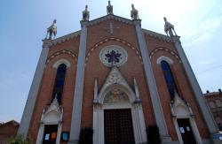 A church outside Asti
