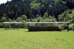 Drying hay in Slovenia