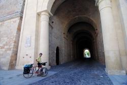 Esztergom archway under the Basilica