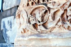 Detail of a column at Efes