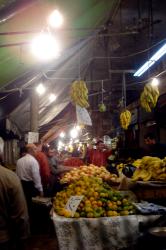 Nightime veg market