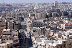 Looking down on Aleppo from the citadel