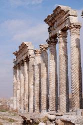 Amazing columns at Apamea