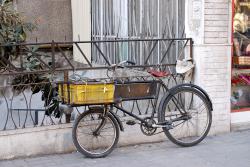 Typical Damascus delivery bicycle