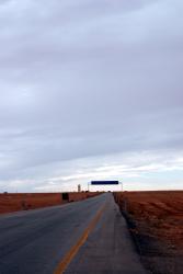 A cloudy day cycling west of Raqqa