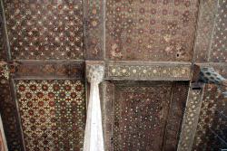 The ceiling at Ali Qapu Palace