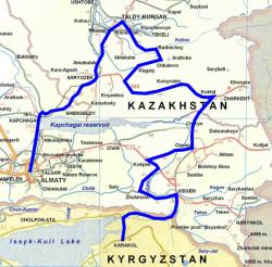 Kazakh - Almaty to Karakol