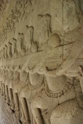 Reliefs stretching into infinity