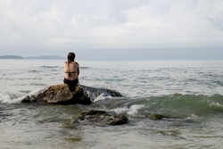 Cambodian seaside