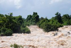 Rushing rapids near Don Khon
