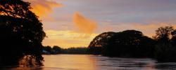Mekong sunset near Don Det