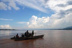 Picturesque skies on the Mekong