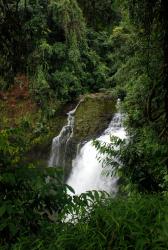 A waterfall as we near Paksong