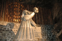 One day we went to the Wieliczka salt mine, just south of Krakow. It is a UNESCO heritage site