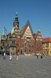 We spent our last day in Poland in Wroclaw or Breslau, as it was known in German times. This is the town hall