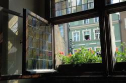 The view from one of the windows of Wroclaw's town hall