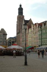 Wroclaw's pretty town centre. In a few years, this could be the next Prague