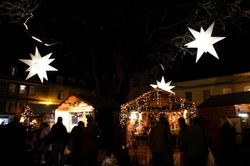 The Christmas market at Bath.