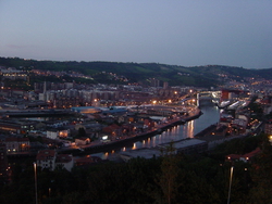 The river is nearly everywhere you turn in Bilbao.