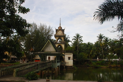 Paknam Lang Suan temple