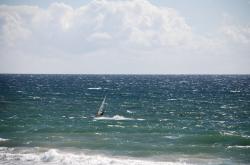 Windsurfer off Bunbury coast