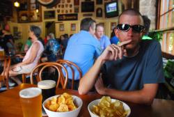 Andrew at the Lord Nelson