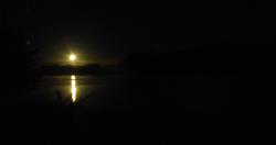 Moonlight over Dunnings Lake