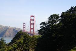 Golden Gate Bridge view