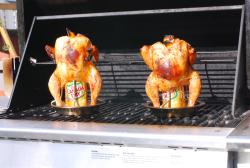 Beer can chicken!