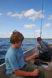 John & Andrew fishing