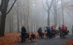 The next morning it's very misty