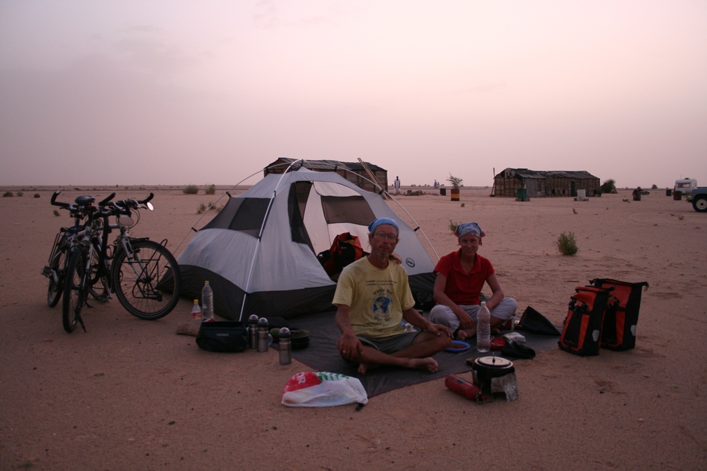 Camping in Mauritania