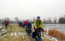 On the towpath