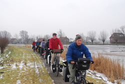 On the towpath