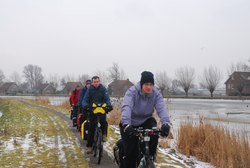 On the towpath