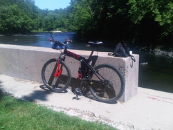 Lunch stop on the Farmington 8-28-10