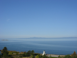 View from Auberge des Iles, where we stayed