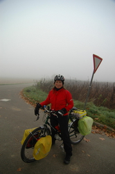 Heading out in the fog on Nov 7