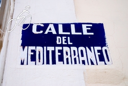 A typical street sign