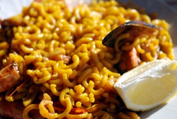 Andrew's pasta "paella"