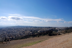 Turning towards the city