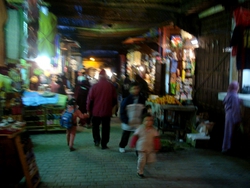 A view inside the Fes medina