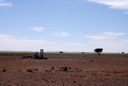 The well and its surroundings 