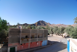 The anti-atlas mountains are actually pretty high!